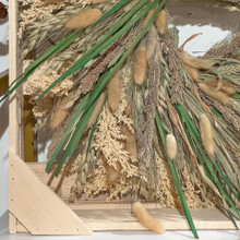 GREEN & NATURAL GRAINS WREATH