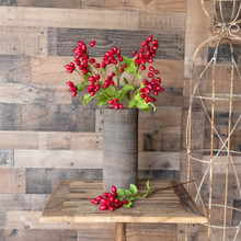 ROSE HIP SPRAY 25 INCH RED