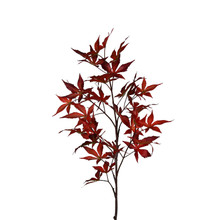 JAPANESE MAPLE LEAF BRANCH - 36 INCH - RED