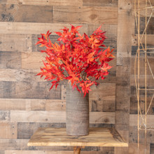 JAPANESE MAPLE LEAF STEM - 28 INCH - ORANGE