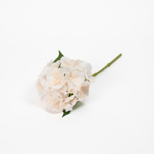 REAL TOUCH HYDRANGEA 14 INCH CHAMPAGNE
