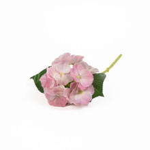 REAL TOUCH HYDRANGEA 14 INCH DUSTY MAUVE