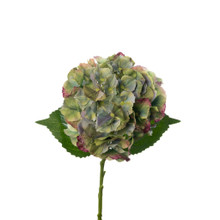 Hydrangea Real Touch Antique Green 20"