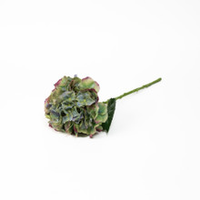 REAL TOUCH HYDRANGEA 20 INCH ANTIQUE GREEN