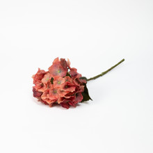 REAL TOUCH HYDRANGEA 20 INCH TERRA COTTA