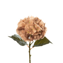 REAL TOUCH HYDRANGEA 20 INCH DUNE