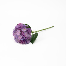 REAL TOUCH HYDRANGEA 20 INCH VIOLET