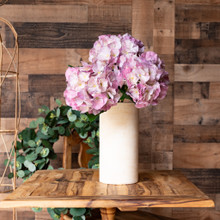 REAL TOUCH HYDRANGEA 20 INCH DUSTY MAUVE