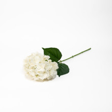 REAL TOUCH HYDRANGEA 29 INCH IVORY
