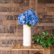 REAL TOUCH HYDRANGEA 29 INCH BLUE