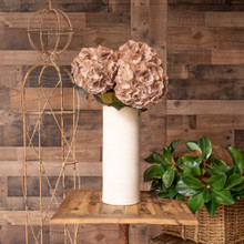 REAL TOUCH HYDRANGEA 29 INCH DUNE