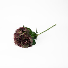 REAL TOUCH HYDRANGEA 29 INCH ANTIQUE BURGUNDY