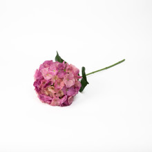 REAL TOUCH HYDRANGEA 29 INCH PLUM