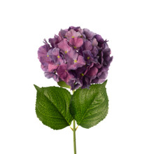 REAL TOUCH HYDRANGEA 29 INCH VIOLET
