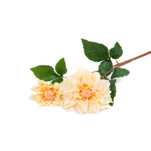 REAL TOUCH  DAHLIA 24 INCH YELLOW FLOWERS