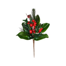 MAGNOLIA  RED BERRY PICK 17 INCH