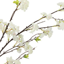 CHERRY BLOSSOM BRANCH WHITE - 52 INCH