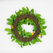 LEMON WREATH - 24 INCH