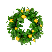 LEMON WREATH - 24 INCH