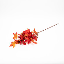 Maple Leaf Stem Orange 28 Inch