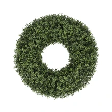 Boxwood Wreath Everlux UV Grand 23 Inch