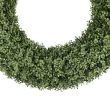 Boxwood Wreath Everlux UV Double-Sided 30 Inch