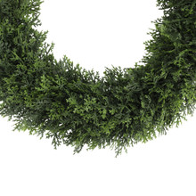 Cypress Wreath Everlux UV 19 Inch