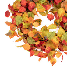 Aspen Leaf Wreath Autumn 23 Inch