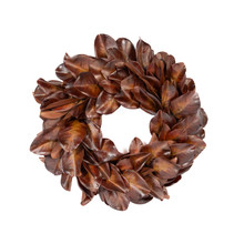 Magnolia Leaf Wreath Bourbon 27 Inch