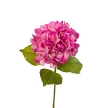 Garden Hydrangea Stem Pink Real Touch 24 Inch