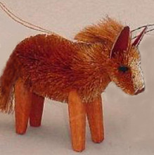 HANDMADE ORNAMENT - CHESTNUT HORSE