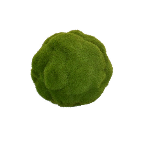 FAUX MOOD MOSS BALL - 4.5 INCH