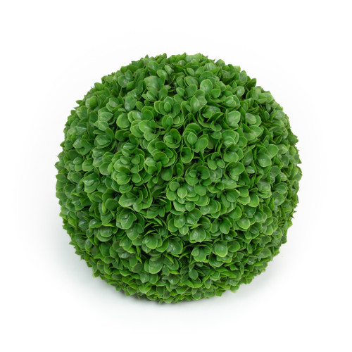 FAUX JADE LEAF BALL - 18.5 INCH