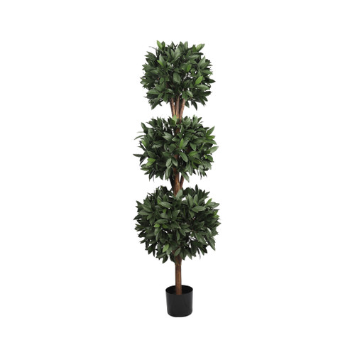 UV BAY LAUREL TRIPLE BALL TOPIARY - 60 INCH