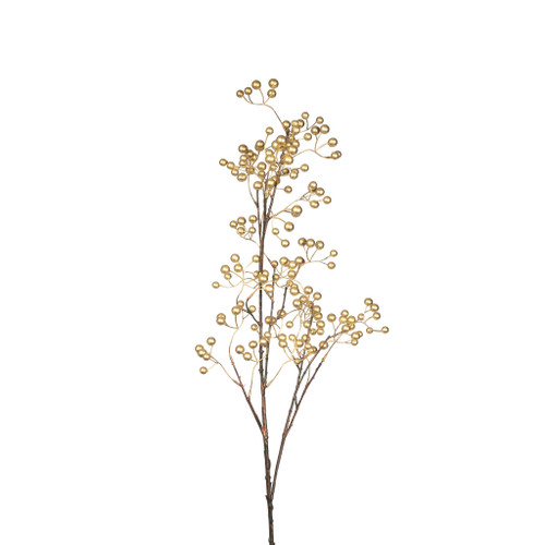 GILDED BERRY SPRAY GOLD 35 INCH
