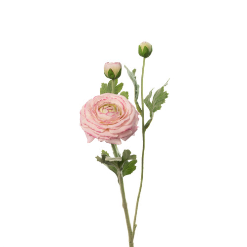 REAL TOUCH RANUNCULUS - LAVENDER PINK - 19 INCH