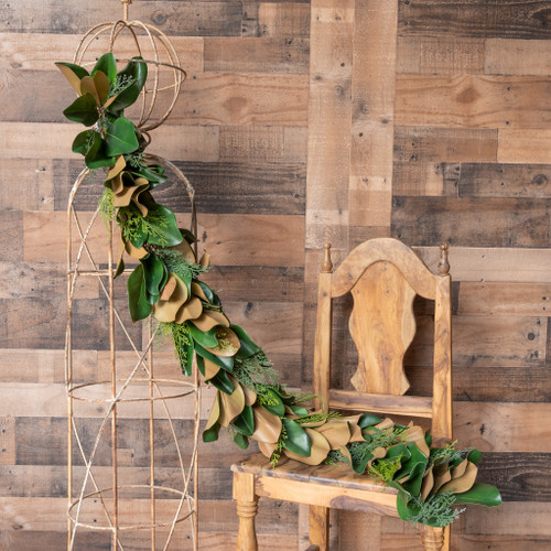 MAGNOLIA EVERGREEN GARLAND - 5'