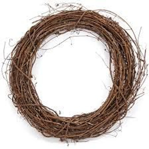 ORIGINAL GRAPEVINE WREATH - ROUND - 14 INCH
