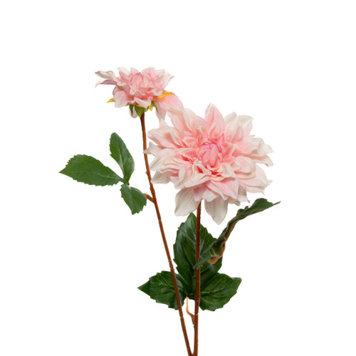 REAL TOUCH  DAHLIA 24 INCH PINK FLOWERS