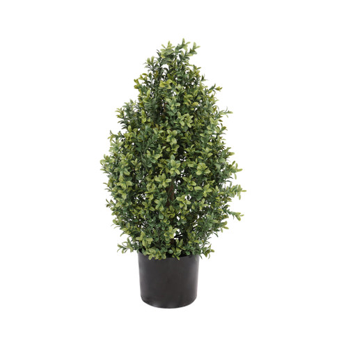 EVERLUX BOXWOOD SHRUB UV TOPIARY - 24 INCH