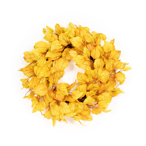 Golden Birch Wreath 24 Inch