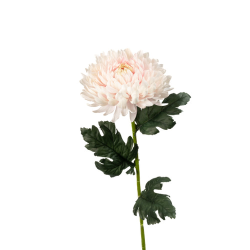 Chrysanthemum Stem Blush Pink Real Touch 27 Inch