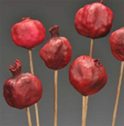 POMEGRANATE - STEM - ENHANCED RED