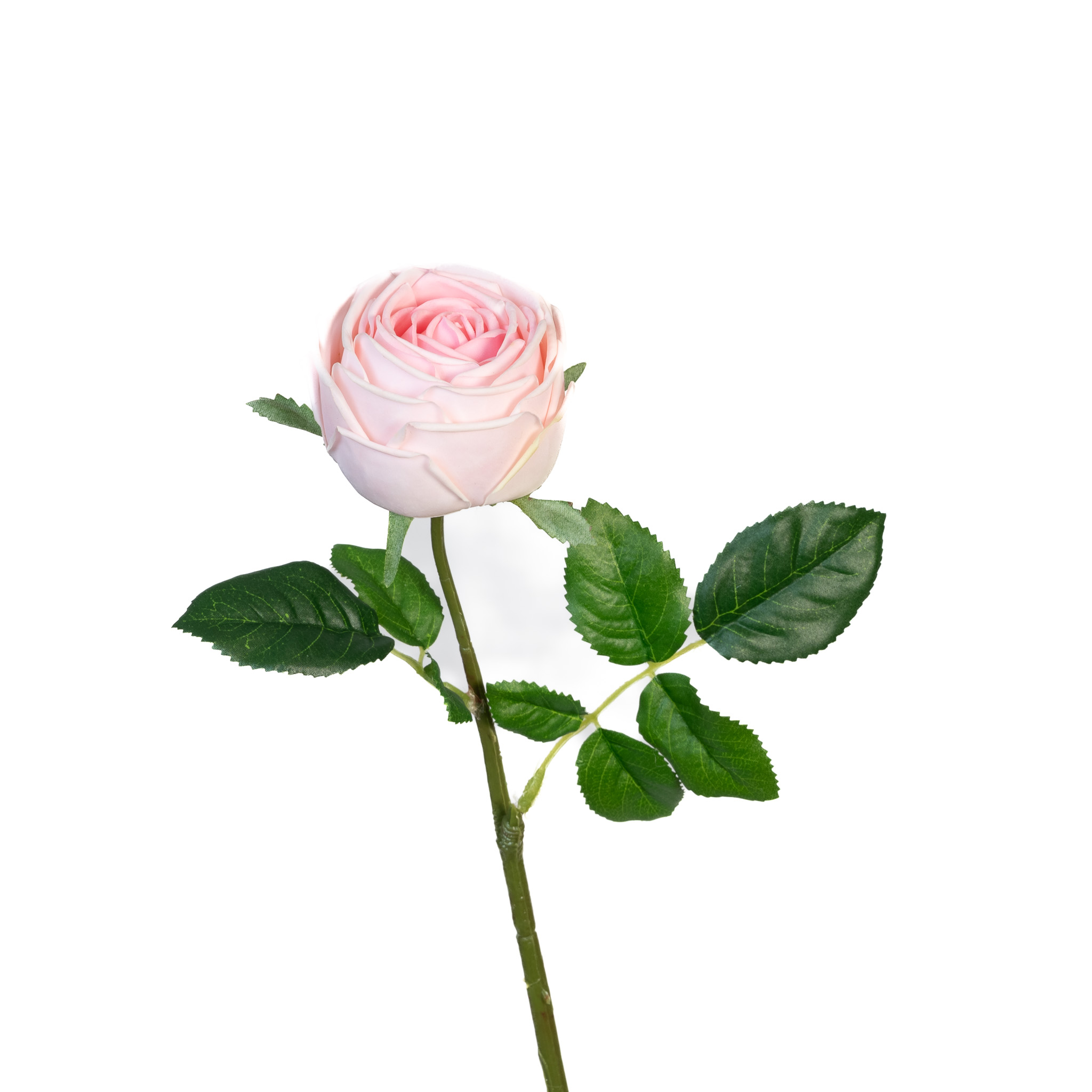 REAL TOUCH GARDEN ROSE - PINK 17 INCH - Mills Floral Company