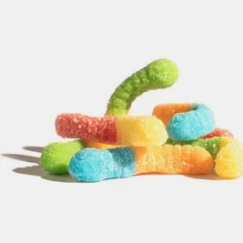 Sour Mini Neon Worms