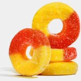 Gummi Peach Rings