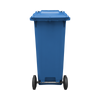180 Litre Wheelie Bin - Back Lid Closed