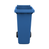 180 Litre Wheelie Bin - Front Lid Open
