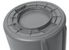 Rubbermaid BRUTE Container - 166.5 Ltr - Grey - Reinforced Base Detail