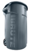 2131929 - Rubbermaid Wheeled BRUTE - 167 Ltr - Grey - The same BRUTE™ durability with added mobility